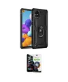 ieg™ Galaxy M31S Kılıf Ahenk Klasik Koleksiyonu - Şeffaf Temperli Cam Ekran Koruyucu