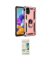 ieg™ Galaxy M31S Kılıf Ahenk Klasik Koleksiyonu - Siyah 20D Premium Cam Ekran Koruyucu