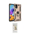 ieg™ Galaxy M31S Kılıf Ahenk Klasik Koleksiyonu - Siyah Mat Seramik Nano Ekran Koruyucu