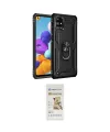 ieg™ Galaxy M31S Kılıf Ahenk Klasik Koleksiyonu - Siyah Mat Seramik Nano Ekran Koruyucu