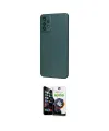 ieg™ Galaxy M31S Kılıf Kozmos Yansıma Özel Seri - Şeffaf Temperli Cam Ekran Koruyucu