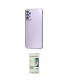 ieg™ Galaxy M31S Kılıf Kozmos Yansıma Özel Seri - Siyah 20D Premium Cam Ekran Koruyucu