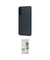 ieg™ Galaxy M31S Kılıf Kozmos Yansıma Özel Seri - Siyah 20D Premium Cam Ekran Koruyucu