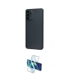 ieg™ Galaxy M31S Kılıf Kozmos Yansıma Özel Seri - Siyah 3D Antistatik Seramik Nano Ekran Koruyucu