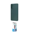 ieg™ Galaxy M31S Kılıf Kozmos Yansıma Özel Seri - Siyah 5D Eko Cam Ekran Koruyucu