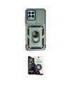 ieg™ Galaxy M33 Kılıf Ahenk Klasik - Şeffaf Temperli Cam Ekran Koruyucu