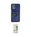 ieg™ Galaxy M33 Kılıf Ahenk Klasik - Siyah 20D Premium Cam Ekran Koruyucu