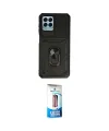 ieg™ Galaxy M33 Kılıf Ahenk Klasik - Siyah 5D Eko Cam Ekran Koruyucu