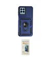 ieg™ Galaxy M33 Kılıf Ahenk Klasik - Siyah 6D Mat Seramik Hayalet Nano Ekran Koruyucu
