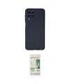 ieg™ Galaxy M33 Kılıf Ahenk Serisi - Siyah 20D Premium Cam Ekran Koruyucu
