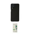 ieg™ Galaxy M33 Kılıf Ahenk Serisi - Siyah 20D Premium Cam Ekran Koruyucu
