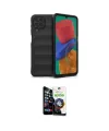 ieg™ Galaxy M33 Kılıf Atlas Koleksiyonu - Şeffaf Temperli Cam Ekran Koruyucu
