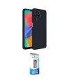 ieg™ Galaxy M33 Kılıf Kozmos Yansıma Özel Seri - Siyah 5D Eko Cam Ekran Koruyucu