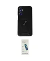 ieg™ Galaxy M34 5G Kılıf Ahenk Klasik - Şeffaf Pasifik Cam Ekran Koruyucu