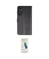 ieg™ Galaxy M34 5G Kılıf Siluet Işık Serisi - Şeffaf Pasifik Cam Ekran Koruyucu