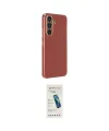 ieg™ Galaxy M34 5G Kılıf Yankı Serisi - Şeffaf Pasifik Cam Ekran Koruyucu