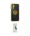 ieg™ Galaxy M34 5G Kılıf Yörünge Çizgi - Şeffaf Pasifik Cam Ekran Koruyucu