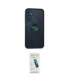 ieg™ Galaxy M34 5G Kılıf Yörünge Çizgi - Şeffaf Pasifik Cam Ekran Koruyucu