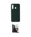 ieg™ Galaxy M40 Kılıf Ahenk Serisi - Şeffaf Temperli Cam Ekran Koruyucu