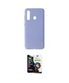 ieg™ Galaxy M40 Kılıf Ahenk Serisi - Şeffaf Temperli Cam Ekran Koruyucu