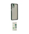 ieg™ Galaxy M51 Kılıf Ahenk Çizgi Serisi - Siyah 20D Premium Cam Ekran Koruyucu