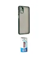 ieg™ Galaxy M51 Kılıf Ahenk Çizgi Serisi - Siyah 5D Eko Cam Ekran Koruyucu