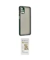 ieg™ Galaxy M51 Kılıf Ahenk Çizgi Serisi - Siyah Mat Seramik Nano Ekran Koruyucu