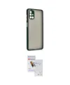 ieg™ Galaxy M51 Kılıf Ahenk Çizgi Serisi - Siyah Seramik Nano Ekran Koruyucu