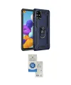ieg™ Galaxy M51 Kılıf Ahenk Klasik Koleksiyonu - Şeffaf Royal Nano Ekran Koruyucu