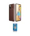 ieg™ Galaxy M51 Kılıf Eksen Form Prime - Şeffaf Royal Nano Ekran Koruyucu
