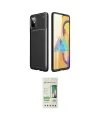 ieg™ Galaxy M51 Kılıf Eksen Form Prime - Siyah 20D Premium Cam Ekran Koruyucu
