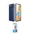 ieg™ Galaxy M51 Kılıf Eksen Form Prime - Siyah 5D Eko Cam Ekran Koruyucu