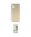 ieg™ Galaxy M51 Kılıf Kozmos Yansıma Özel Seri - Siyah 20D Premium Cam Ekran Koruyucu