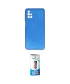 ieg™ Galaxy M51 Kılıf Kozmos Yansıma Özel Seri - Siyah 5D Eko Cam Ekran Koruyucu