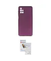 ieg™ Galaxy M51 Kılıf Kozmos Yansıma Özel Seri - Siyah Seramik Nano Ekran Koruyucu