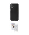 ieg™ Galaxy M51 Kılıf Kozmos Yansıma Özel Seri - Siyah Seramik Nano Ekran Koruyucu