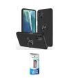 ieg™ Galaxy M51 Kılıf Odak Form Prime - Siyah 5D Eko Cam Ekran Koruyucu