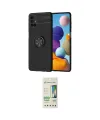 ieg™ Galaxy M51 Kılıf Yankı Form Prime - Siyah 20D Premium Cam Ekran Koruyucu