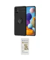 ieg™ Galaxy M51 Kılıf Yankı Form Prime - Siyah Mat Seramik Nano Ekran Koruyucu