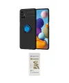 ieg™ Galaxy M51 Kılıf Yankı Form Prime - Siyah Mat Seramik Nano Ekran Koruyucu
