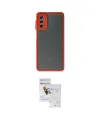 ieg™ Galaxy M52 5G Kılıf Ahenk Çizgi Serisi - Siyah Seramik Nano Ekran Koruyucu