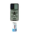 ieg™ Galaxy M52 5G Kılıf Ahenk Klasik - Siyah 5D Eko Cam Ekran Koruyucu