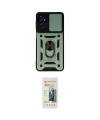 ieg™ Galaxy M52 5G Kılıf Ahenk Klasik - Siyah 6D Mat Seramik Hayalet Nano Ekran Koruyucu