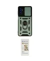ieg™ Galaxy M52 5G Kılıf Ahenk Klasik - Siyah Mat Seramik Nano Ekran Koruyucu