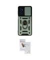 ieg™ Galaxy M52 5G Kılıf Ahenk Klasik - Siyah Seramik Nano Ekran Koruyucu