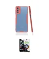 ieg™ Galaxy M52 5G Kılıf Atlas Asil Serisi - Şeffaf Temperli Cam Ekran Koruyucu
