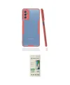 ieg™ Galaxy M52 5G Kılıf Atlas Asil Serisi - Siyah 20D Premium Cam Ekran Koruyucu