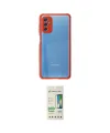 ieg™ Galaxy M52 5G Kılıf Nova Asil Özel Seri - Siyah 20D Premium Cam Ekran Koruyucu