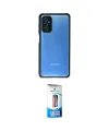ieg™ Galaxy M52 5G Kılıf Nova Asil Özel Seri - Siyah 5D Eko Cam Ekran Koruyucu