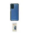ieg™ Galaxy M52 5G Kılıf Nova Asil Özel Seri - Siyah 6D Mat Seramik Hayalet Nano Ekran Koruyucu